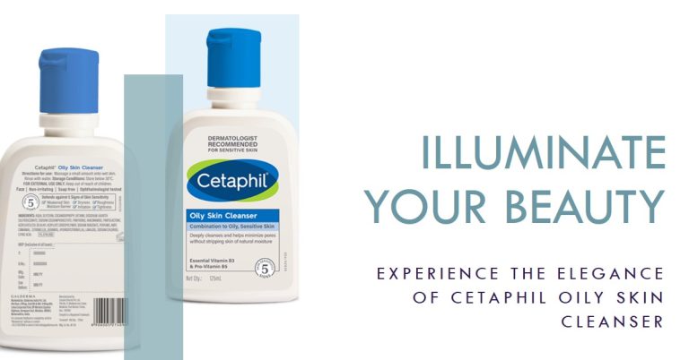 Cetaphil oily cleanser bottle