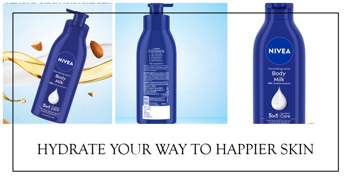 NIVEA Vit E Body Milk Lotion: Hydrate Your Way to Happier Skin